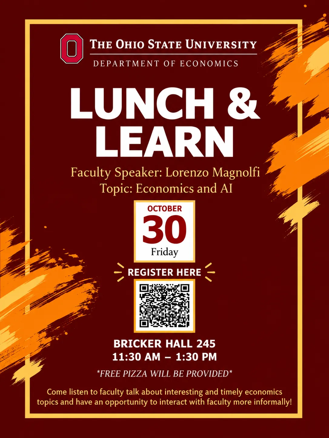 Event details on flyer: for full event info, see image caption